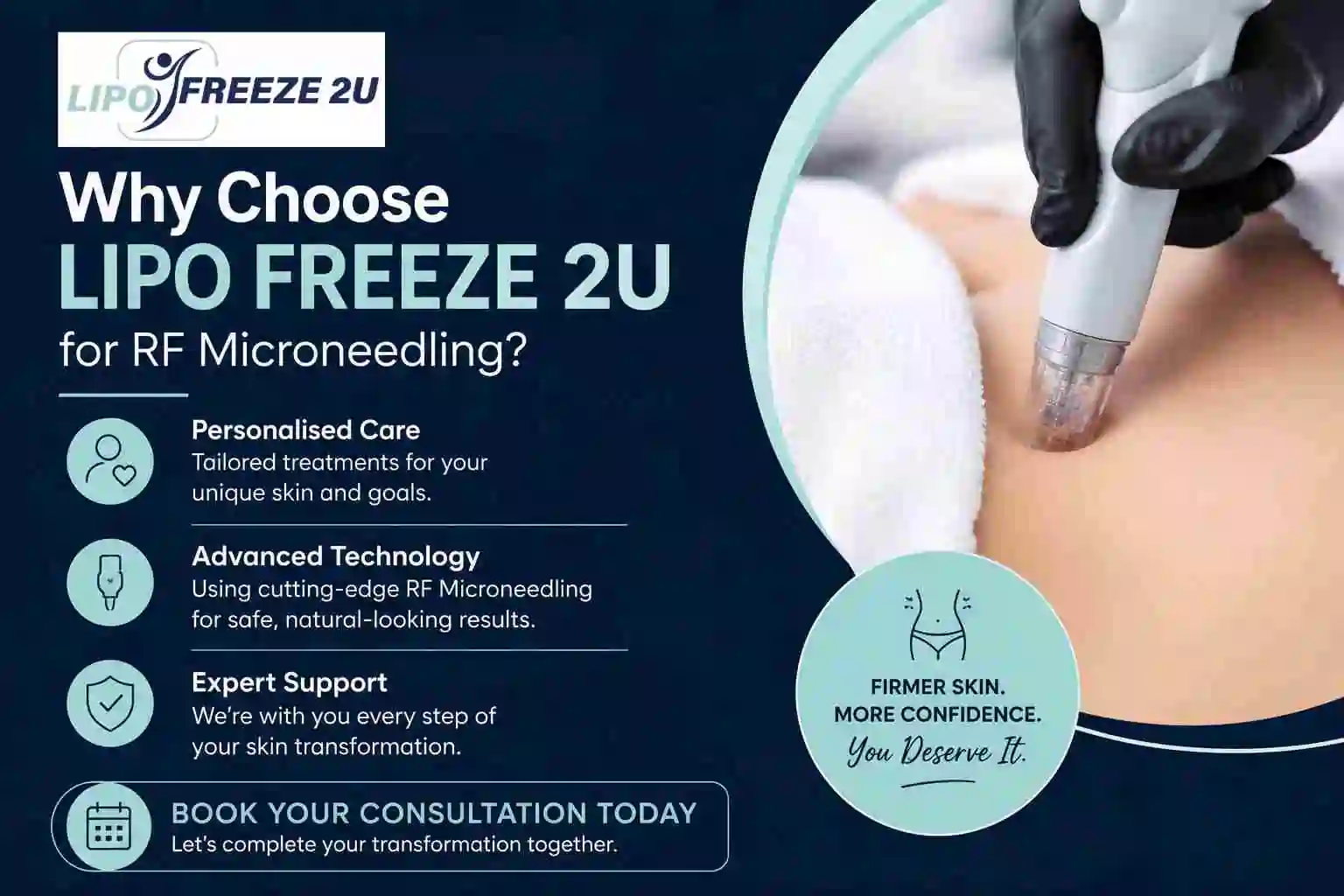 Why Choose LIPO FREEZE 2U for RF Microneedling Cirencester?
