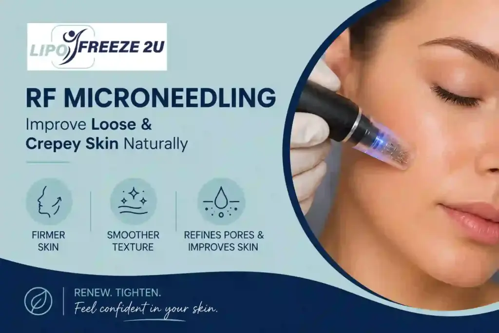 Can RF Microneedling Help Improve Loose and Crepey Skin Cirencester?